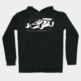 Formula Car Racer Formula Racing Car Guy Hoodie